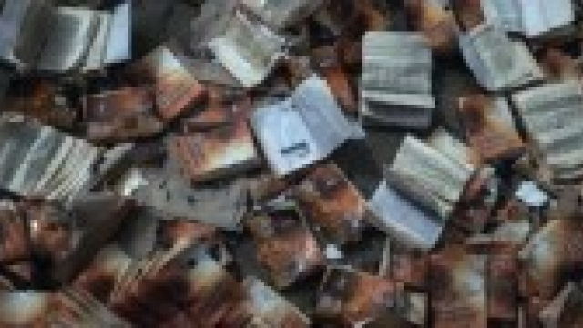 Стотици Библии изгорени от руски военни в Украйна